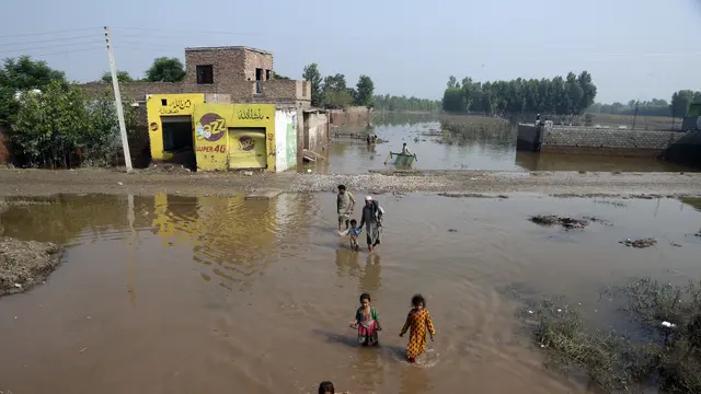 Pakistan Waspada Penyebaran Penyakit Akibat Banjir Parah
