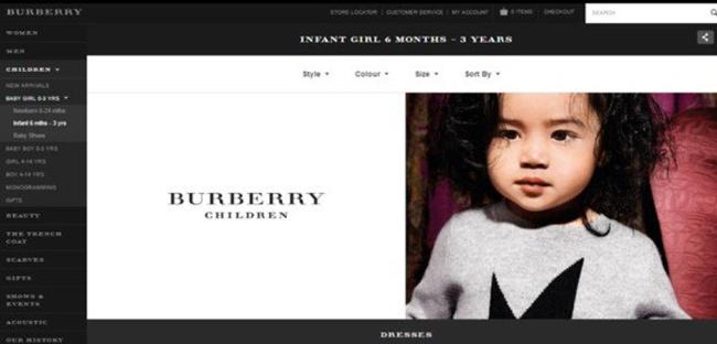 Model termuda untuk brand internasional Burberry | Photo: Copyright inquirer.net