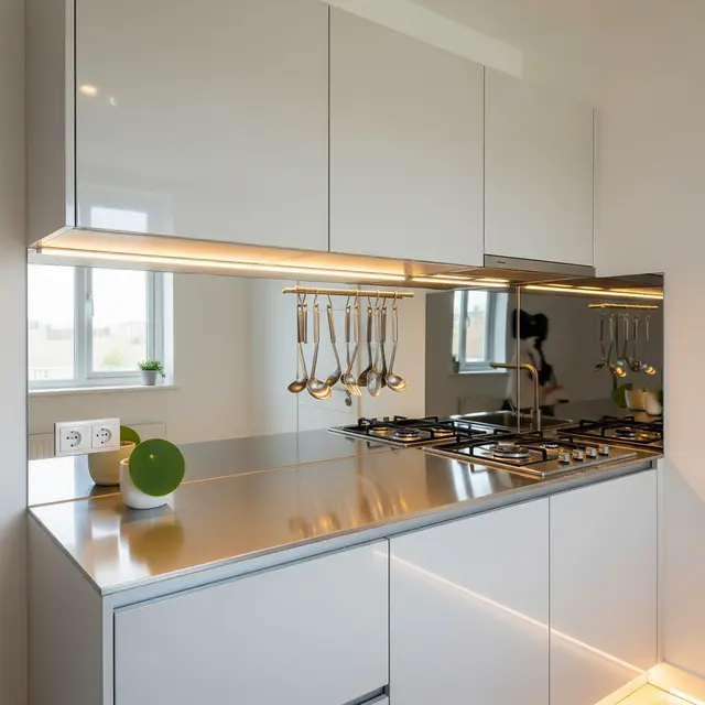 Dapur Kecil Sederhana Tapi Fotogenik untuk Konten Masak