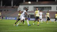 Duel antara PSM Makassar dan Tampines Rovers di Stadion KLFA, Kuala Lumpur, Malaysia, Senin (27/6/2022) malam WIB. PSM menang 3-1 dalam laga tersebut. (Dok. PSM)