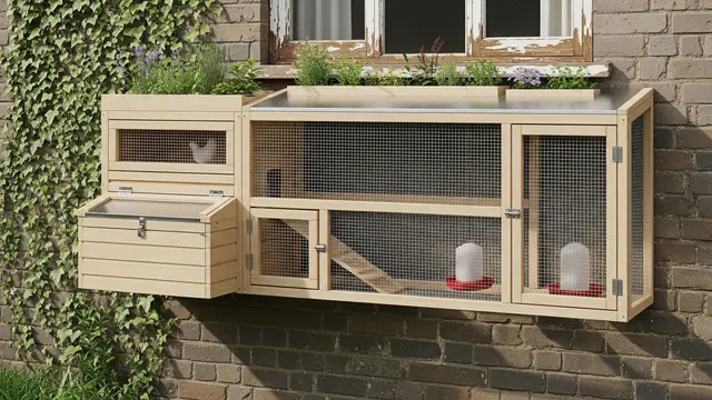 Model Kandang Ayam Nempel di Tembok Rumah untuk Lahan Sempit/Gemini AI