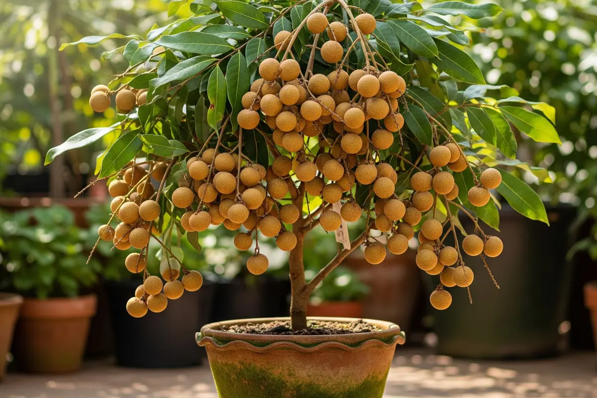 Kelengkeng Tabulampot Cepat Berbuah di Pot Kecil (Gemini AI)