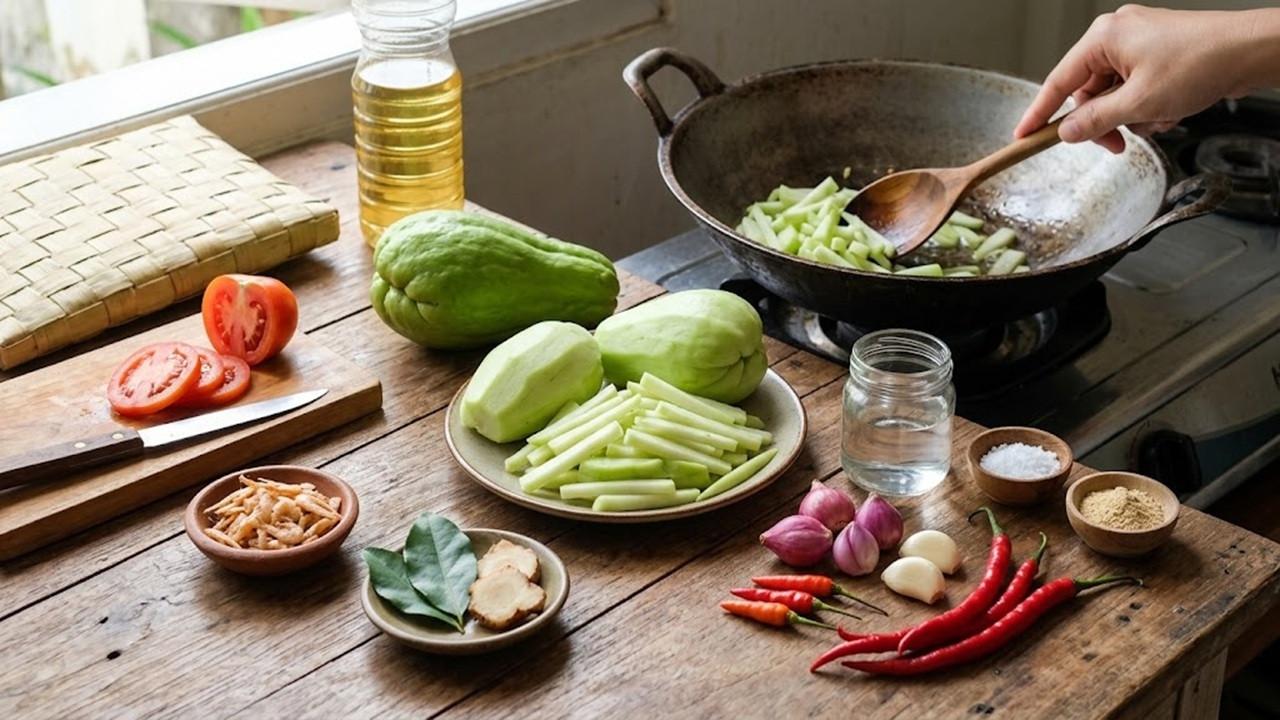 Resep Labu Siam Sederhana Tanpa Santan Tetap Gurih, Rahasia Menu Sehat Ramah Kantong