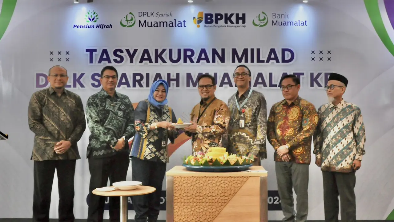Dana Pensiun Lembaga Keuangan (DPLK) Syariah Muamalat merayakan milad ke-27. (Dok Muamalat)