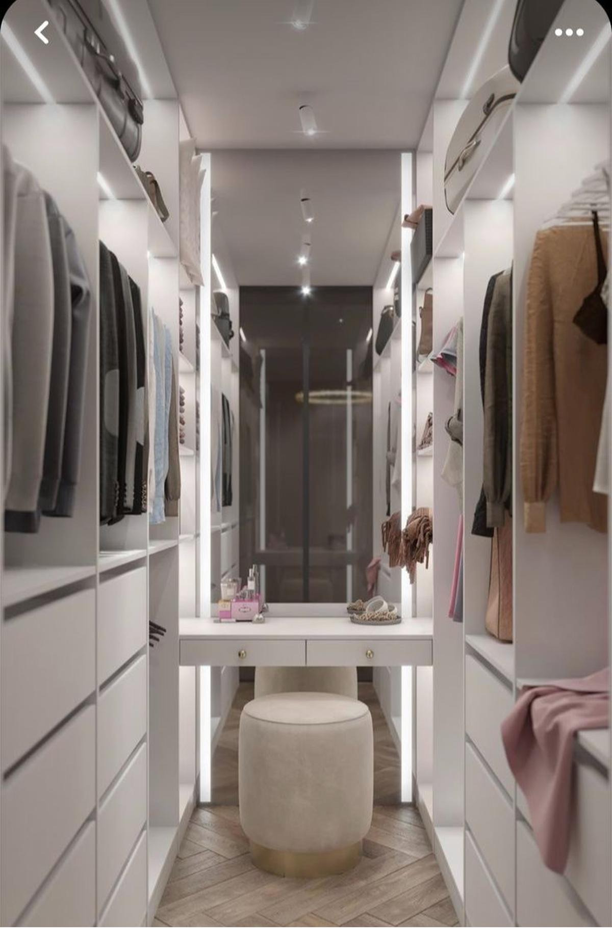 5 Desain Walking Closet Rumah Tipe 36 yang Bikin Rumah Lebih Stylish dan Fungsional!