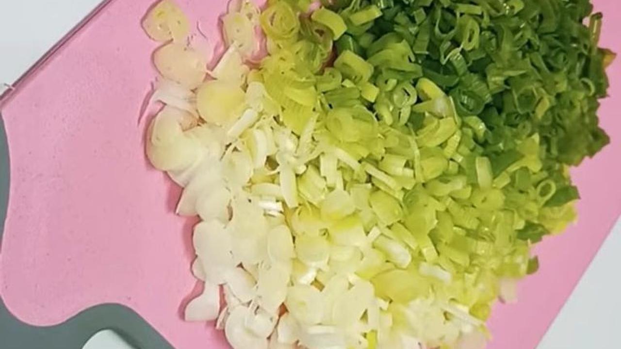 Potong-potong Daun Bawang