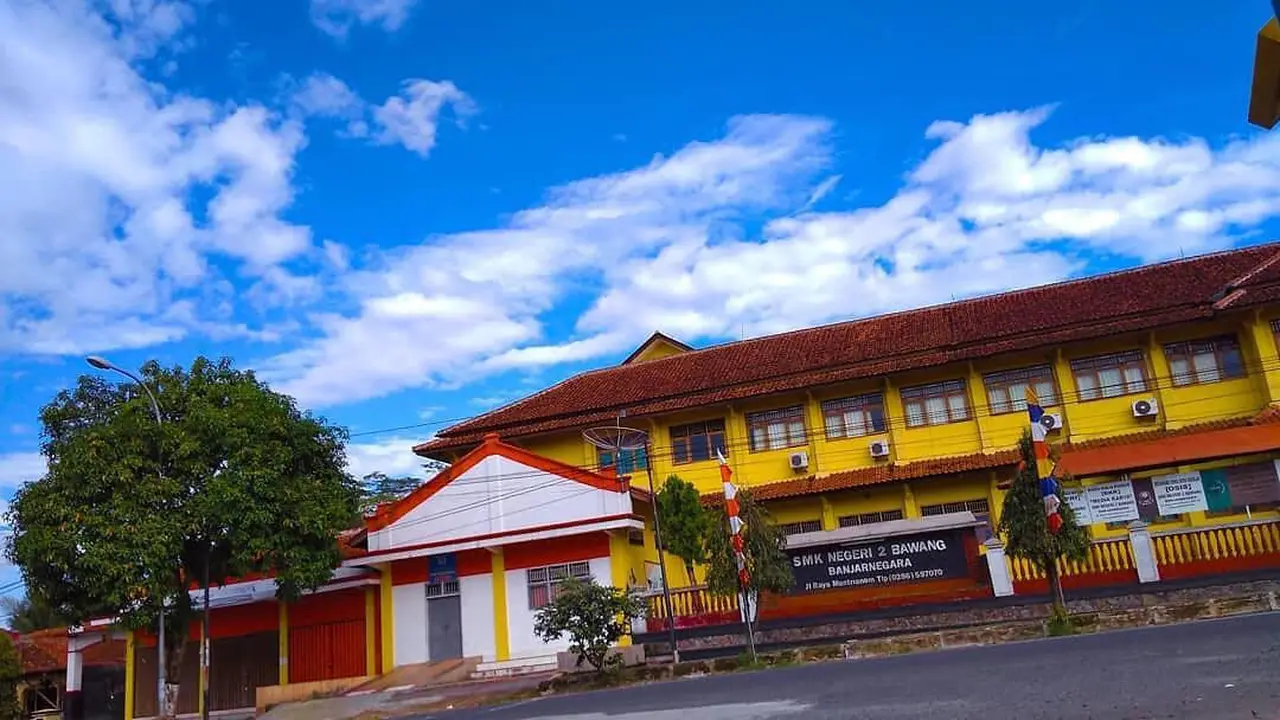 Halaman depan SMK Negeri 2 Bawang, Banjarnegara