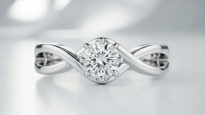 Model Cincin Nikah Mata Satu/ Ilustrasi gambar AI