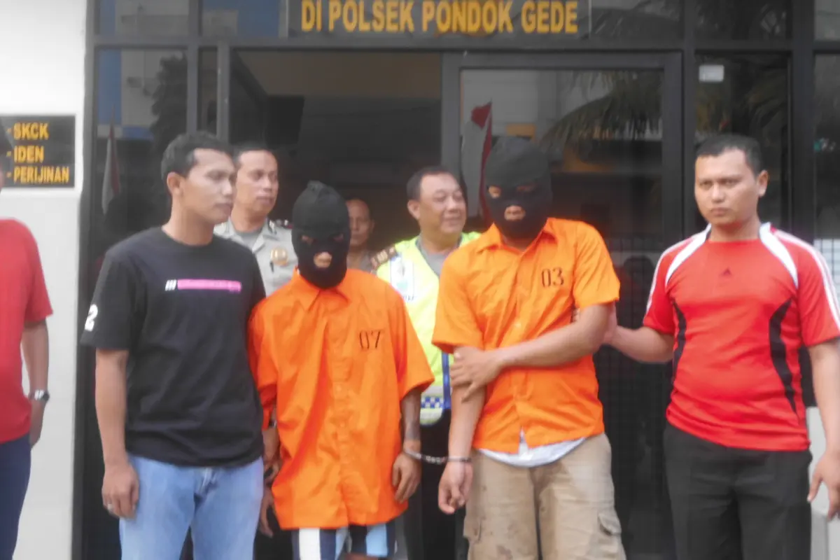 Perampok Spesialis Motor Orang Pacaran di Bekasi Dibekuk