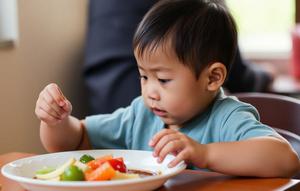 Anak Susah Makan, Bisa Karena Sedang Tumbuh Gigi dan 5 Alasan Lainnya. Foto dibuat oleh AI.