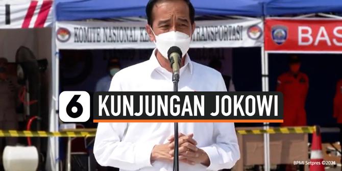 VIDEO: Jokowi Jadi Saksi Penyerahan Bantuan untuk Korban Sriwijaya Air