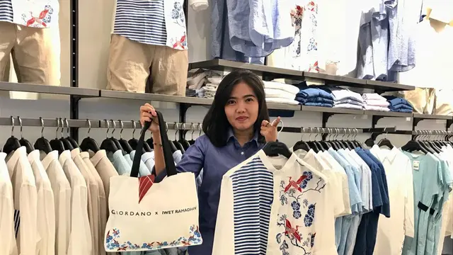 Kolaborasi Iwet Ramadhan dan Giordano untuk Koleksi Lebaran Spesial