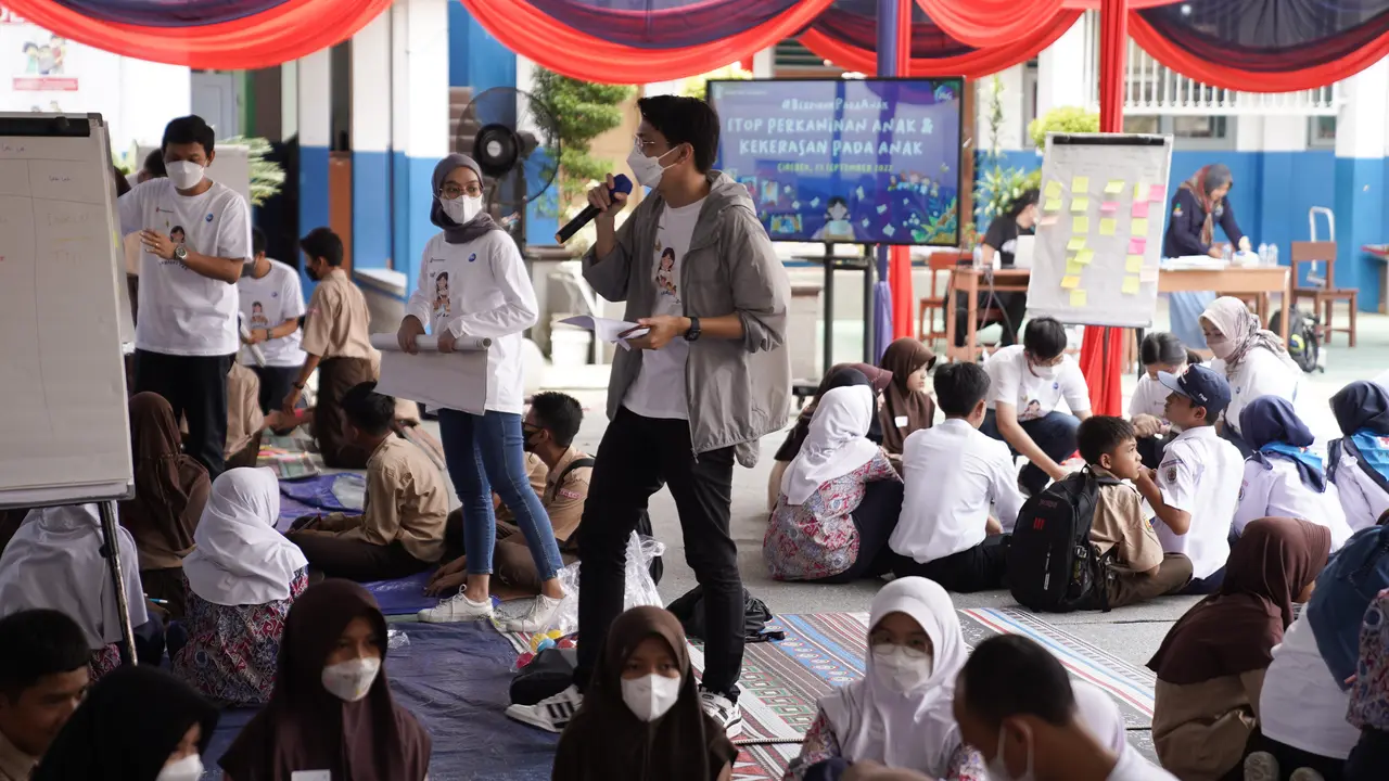 Kampanye Berpihak pada Anak untuk Setop Perkawinan dan Kekerasan pada Anak.