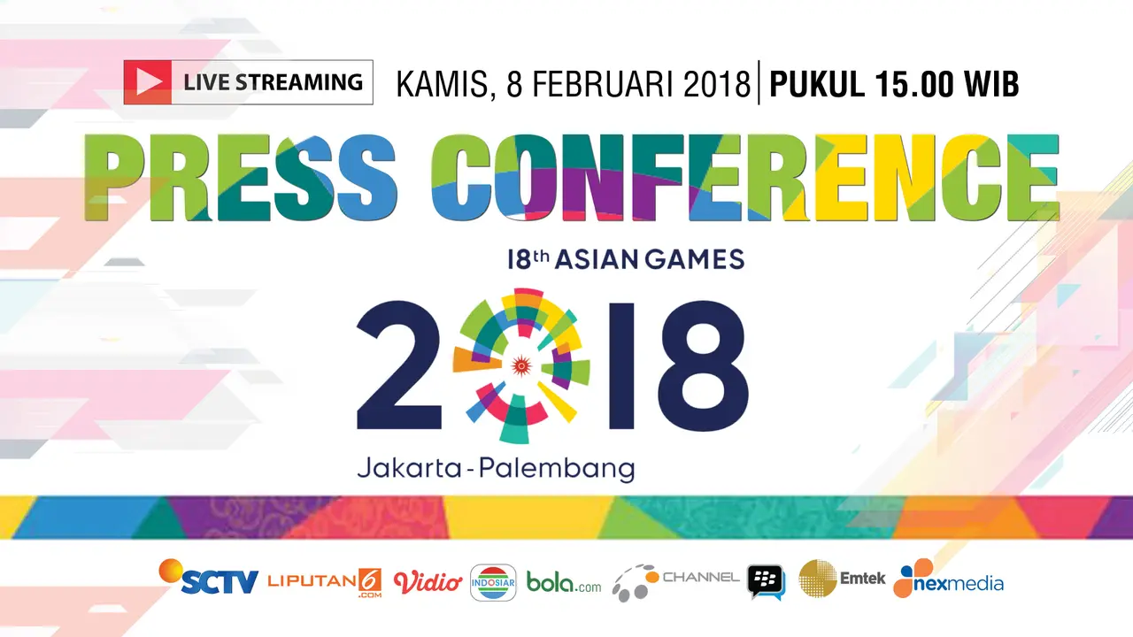 Press Conference Asian Games 2018