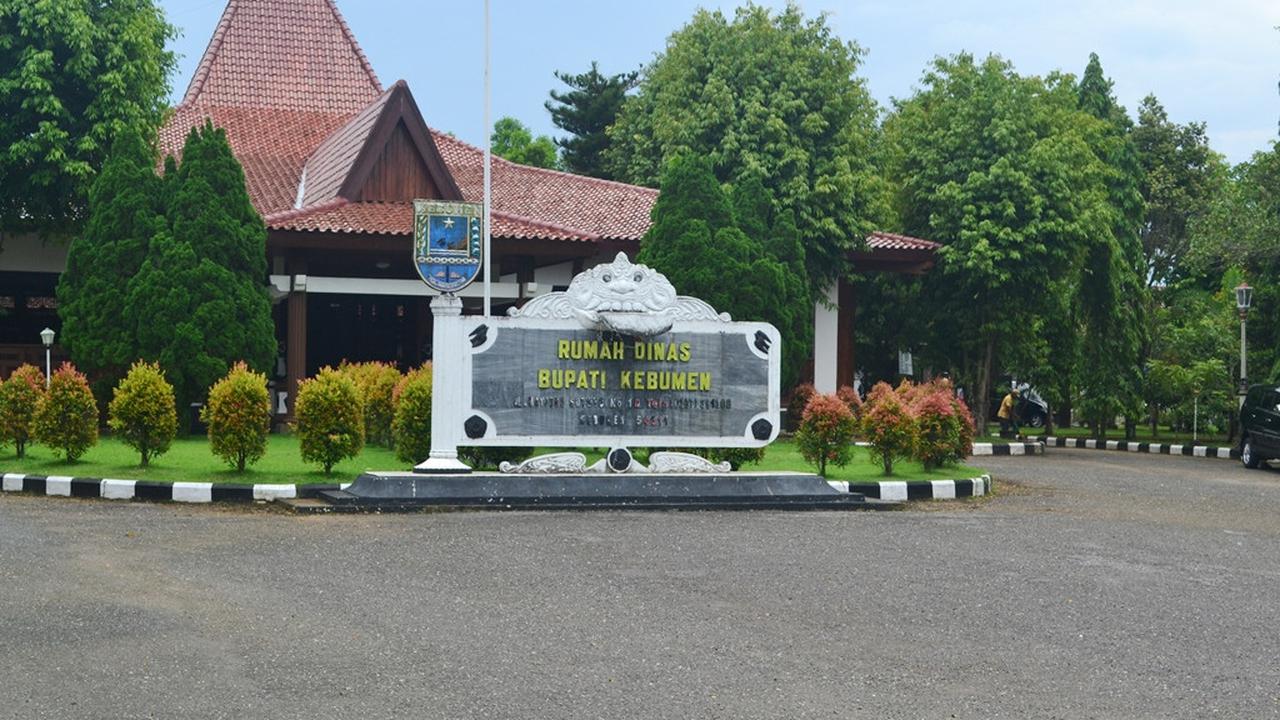 Rumah Dinas Bupati Kebumen, Jawa Tengah. (Foto: Liputan6.com/Muhamad Ridlo)