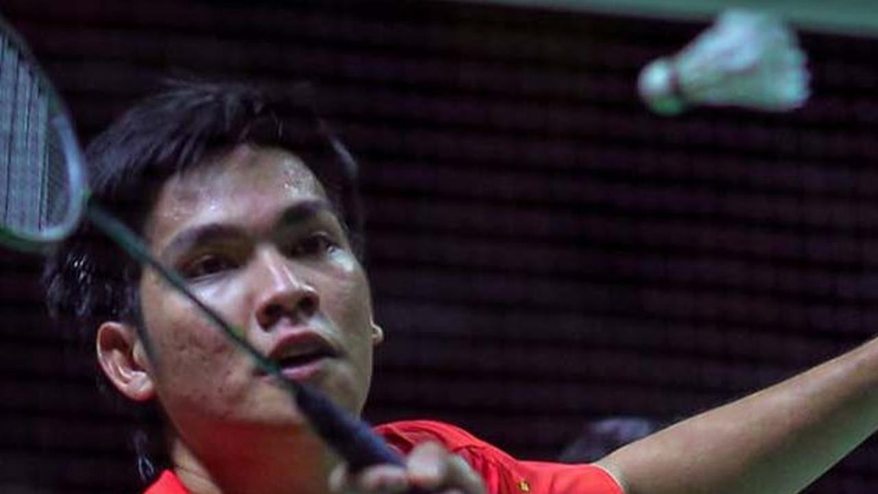 FOTO: Tumbangkan Ganda Denmark, Leo/Daniel Kunci Tiket ke Semifinal Indonesia Masters 2024