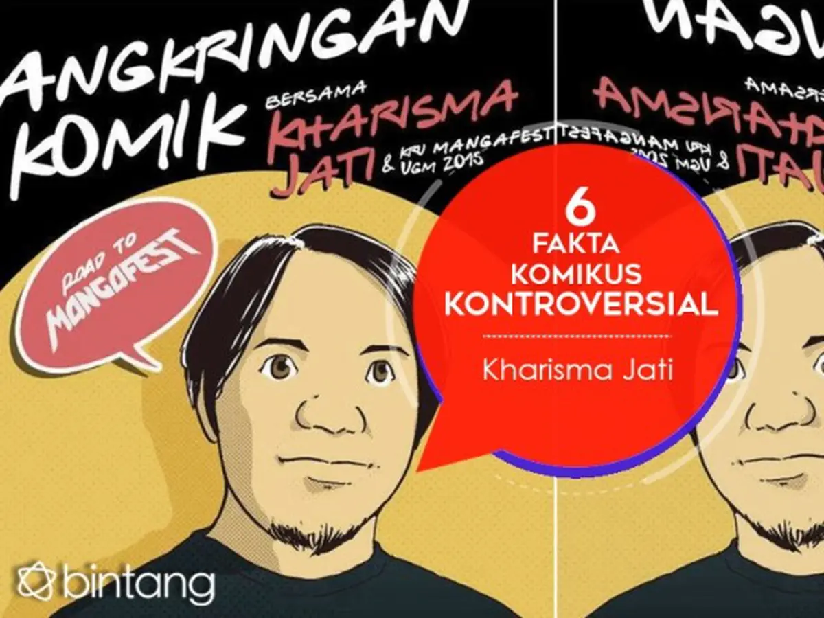 5 Fakta Komikus Kontroversial Kharisma Jati - Lifestyle Fimela.com