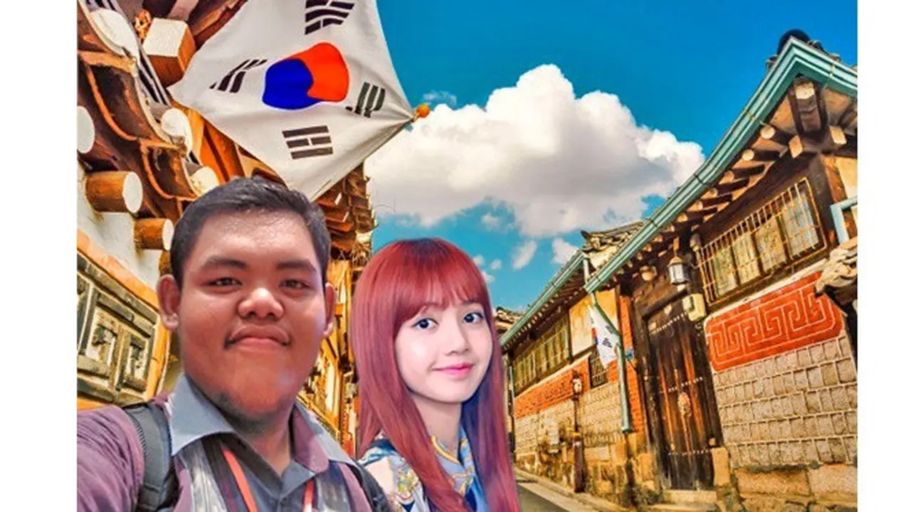 5 Foto Editan Lisa Blackpink Traveling Bareng Fans, Bikin Tepuk Jidat