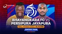 Jadwal Streaming BRI Liga 1 Siang Hari : Bhayangkara FC Vs Persipura Jayapura di Vidi