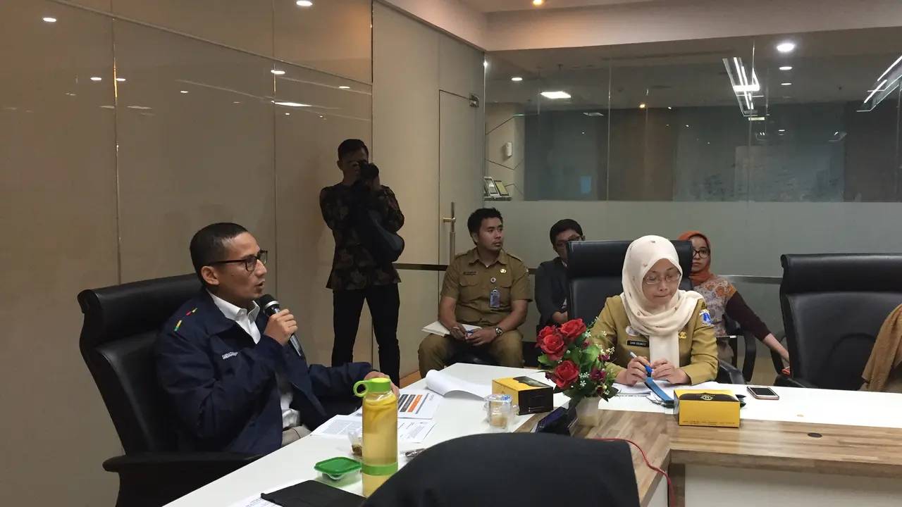 Wagub DKI Jakarta Sandiaga Uno. (Liputan6.com/Devira Prastiwi)