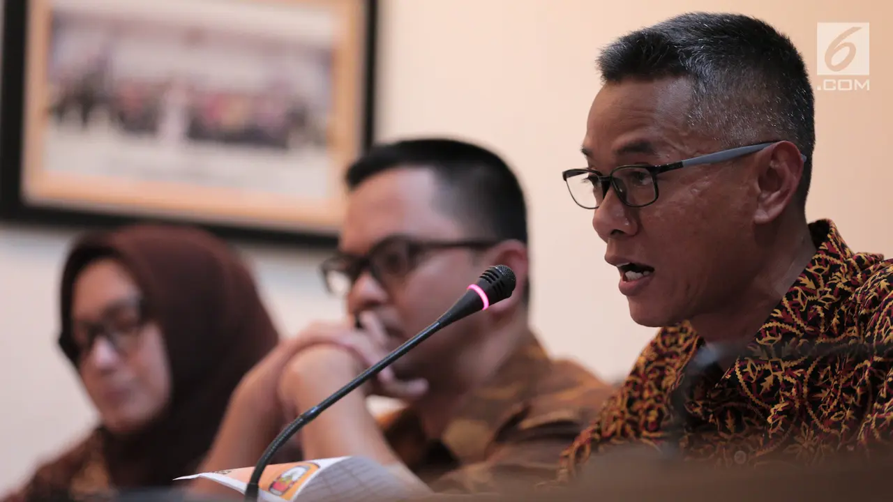 KPU RI Umumkan Tanggal Pendaftaran Calon Peserta Pemilu 2019