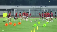 Timnas Indonesia U-23 terus menggenjot persiapan jelang bentrok dengan Filipina pada laga lanjutan Grup A Piala AFF U-23 2025. (Bola.com/M Iqbal Ichsan)