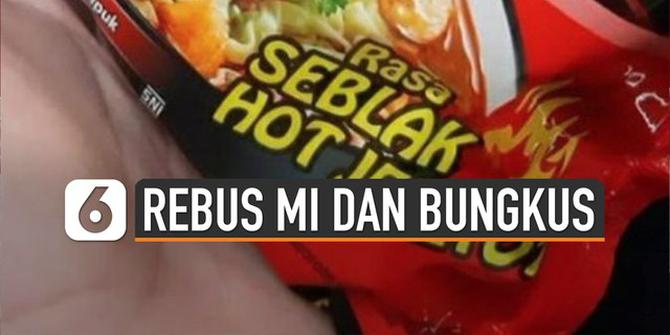VIDEO: Viral Rebus Mi dan Bungkusnya, Ini Dampak Kesehatannya