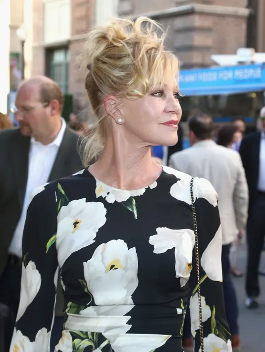 Meski demikian, Melanie sendiri mengaku tetap miliki perasaan yang hangat untuk para mantan suaminya. (TOMMASO BODDI / GETTY IMAGES NORTH AMERICA / AFP)