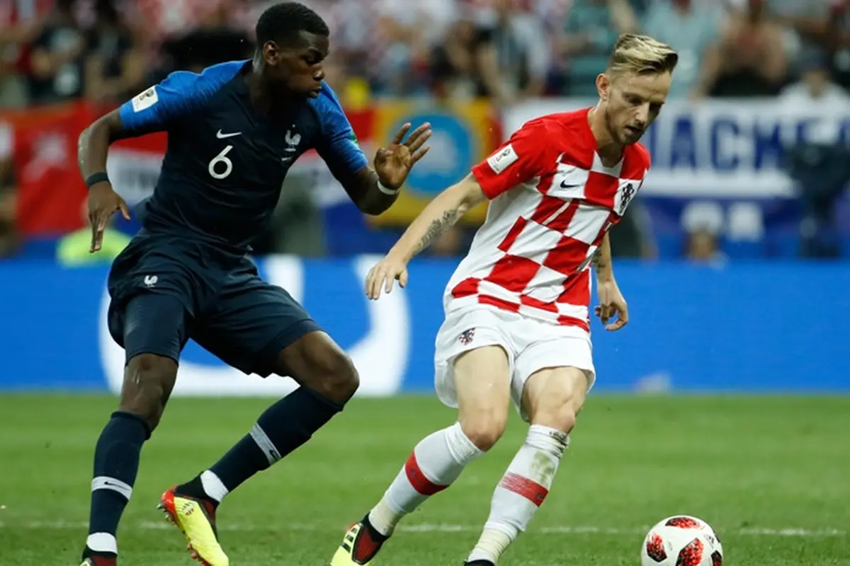 Gelandang timnas Kroasia, Ivan Rakitic.