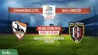 Jadwal Play-off Liga Champions Asia, Chiangrai United Vs Bali United. (Bola.com/Dody Iryawan)