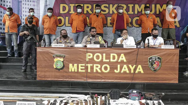 FOTO: John Kei dan Kelompoknya Dibekuk Polisi