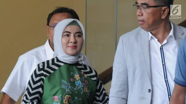 Ekspresi Dirut Pertamina Usai Diperiksa KPK