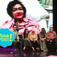 Seperti ini raut wajah Julia Perez saat lakukan video call langsung dari Rumah Sakit di acara penggalangan dana.