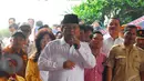 Ormas yang datang mendukung Prabowo-Hatta adalah Parade Nusantara, Persatuan Perangkat Desa Indonesia (PPDI), serta Musyawarah Kekeluargaan Gotong Royong (MKGR), Jakarta, Selasa (10/6/2014) (Liputan6.com/Miftahul Hayat).