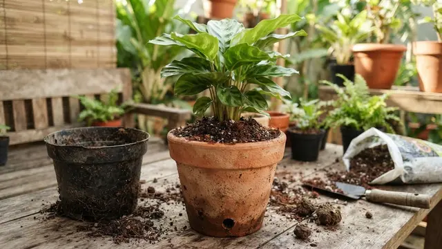 Mengganti Pot dengan Material yang Memiliki Pori