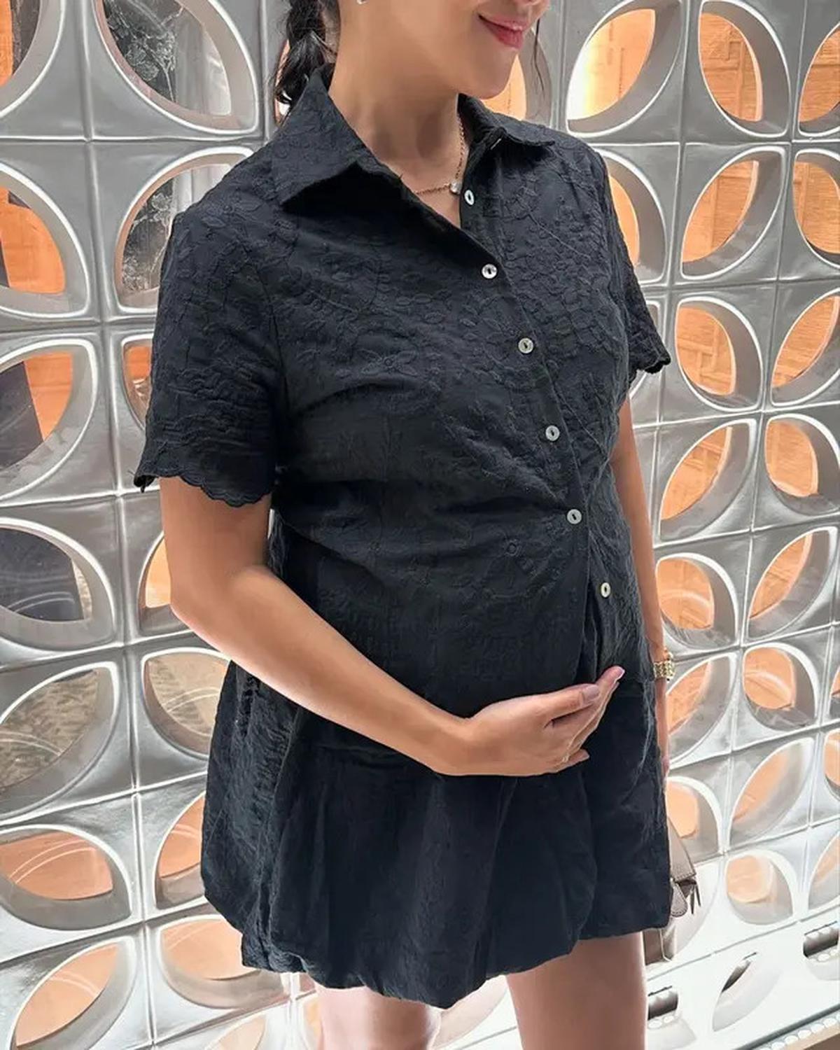 6 Potret Winona Willy Pamer Baby Bump, Perut Makin Buncit OOTD Tetap Stylish