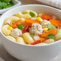 Ilustrasi sayur sup makaroni. (c) (Amarita/Shutterstock)