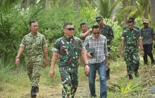 Korem 133 Tinjau Proyek Ketahanan Pangan di Pohuwato: Pastikan Kesiapan Cetak Sawah dan Irigasi Tersier