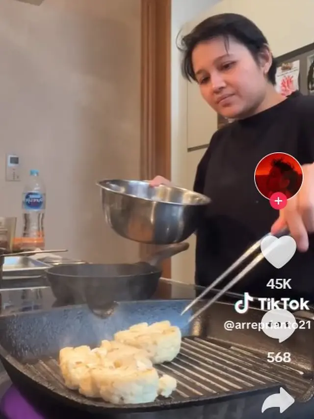 Nikita Willy pakai chef pribadi (TikTok)