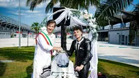MotoGP: Marco Bezzecchi Menikah dengan Albarosa, Lanjutkan Komitmen bersama Aprilia hingga 2027