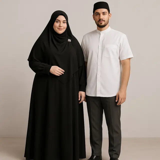 Inspirasi Baju Couple Muslim Syari
