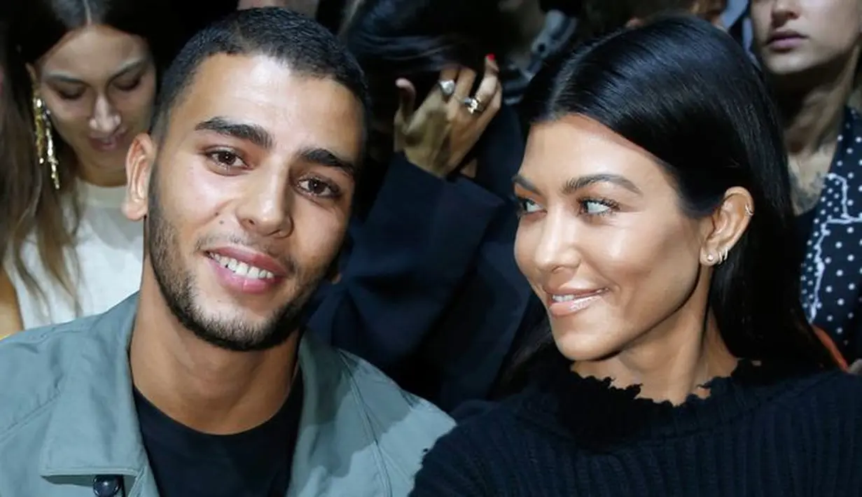 Younes Bendjima kini tengah memperbaiki dirinya demi terus bersama dengan Kourtney Kardashian. (Getty Images/Elle)