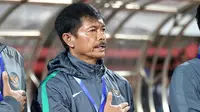 Pelatih Timnas Indonesia U-19, Indra Sjafri. (Bola.com/Aditya Wany)