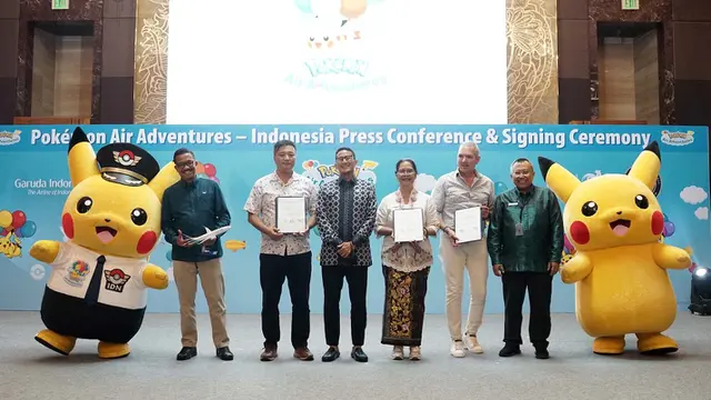 Dukung Pertumbuhan Pariwisata, Pikachu Jet Resmi Hadir di Indonesia