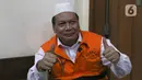 Atas vonis dan hukuman yang dijatuhkan, AKBP Bambang Kayun menyatakan pikir-pikir. (Liputan6.com/Herman Zakharia)