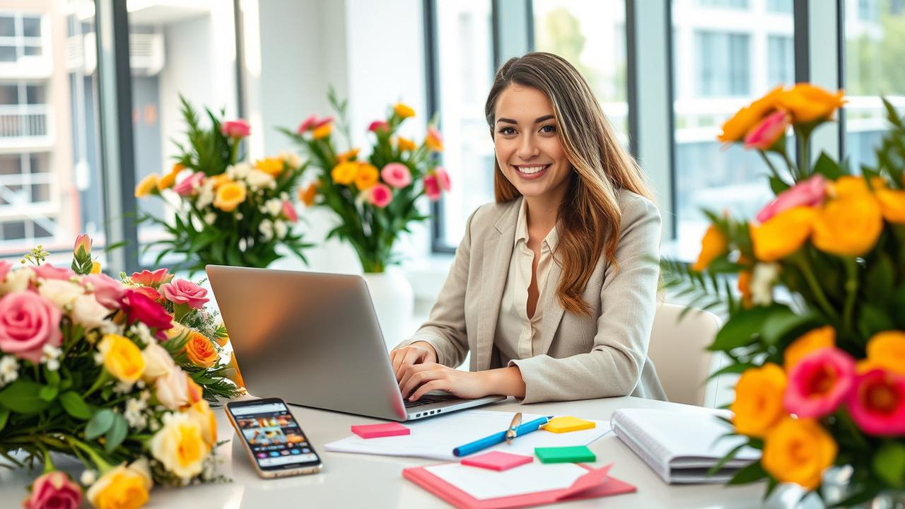 caption jualan buket