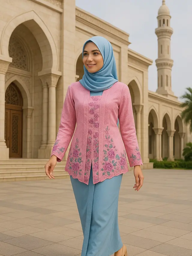 Inspirasi Model Kebaya Modern Hijab