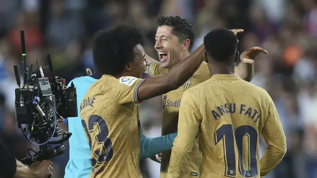 Robert Lewandowski - Barcelona - Liga Spanyol - 30 Oktober 2022