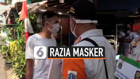 VIDEO: Razia Masker, Remaja Melawan Petugas Tolak Diberi Sanksi
