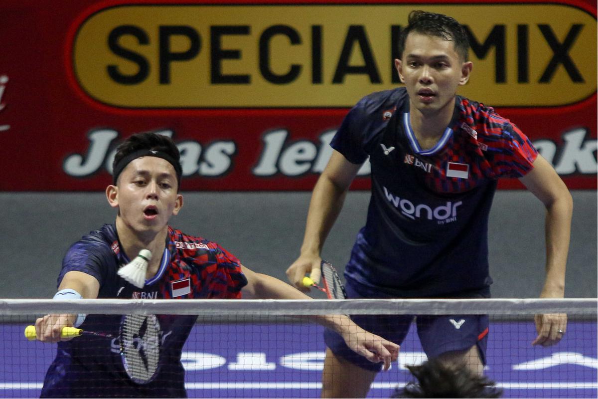 Fajar/Rian lolos semifinal Indonesia Open 2025